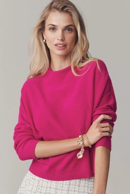 The Alani Cashmere Mock-Neck Sweater by Pilcro | Anthropologie (US)