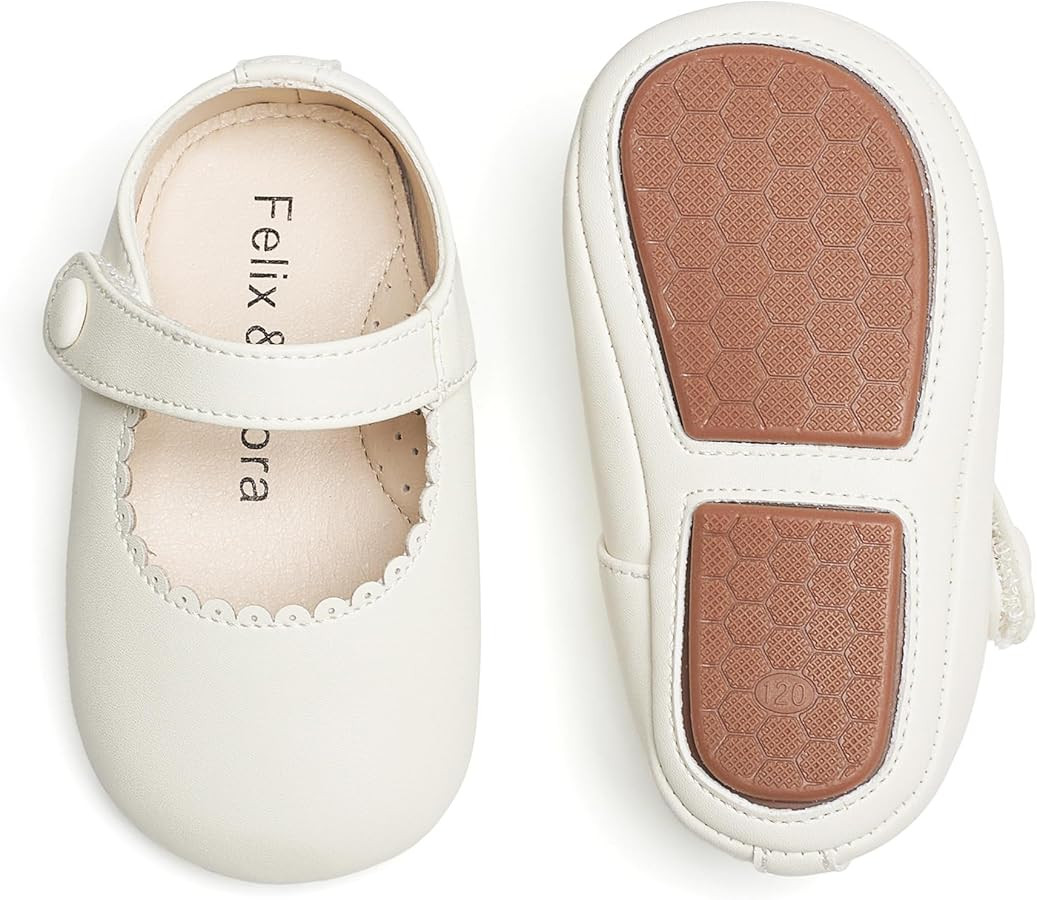 Soft Sole Baby Dress Shoes - Infant Baby Walking Shoes Moccasinss Rubber Sole Crib Shoes. | Amazon (US)
