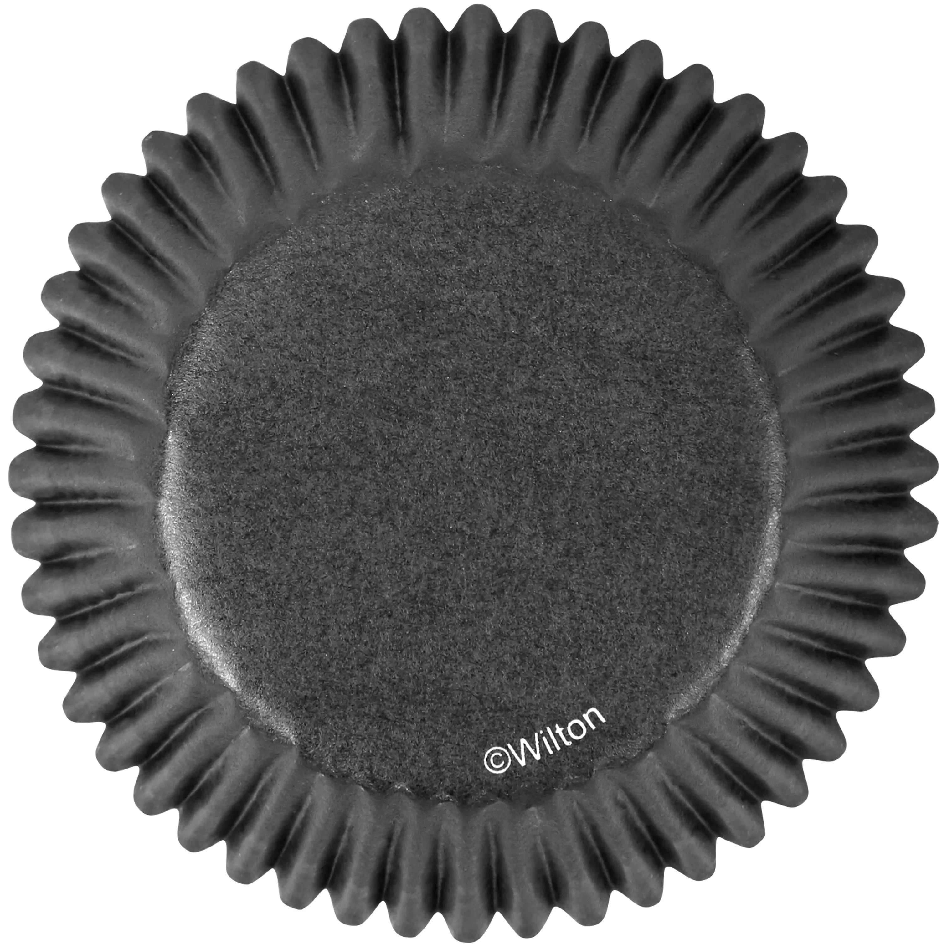 Wilton Cupcake Liners, Black, 75ct | Walmart (US)