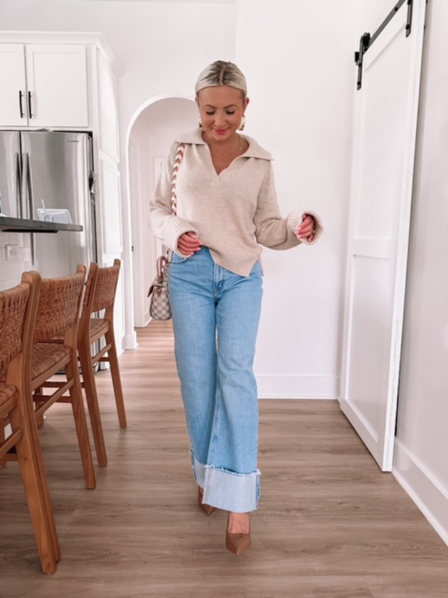 Abercrombie neutrals ALL on sale for Labor Day! Wearing a 27 in the bottoms #neutrals #fallstyle #fallfashion 

#LTKshoecrush #LTKSeasonal #LTKsalealert