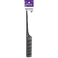 Diane 9" Thick Rat Tail Comb, Bone/Black (assorted colors) | Amazon (US)