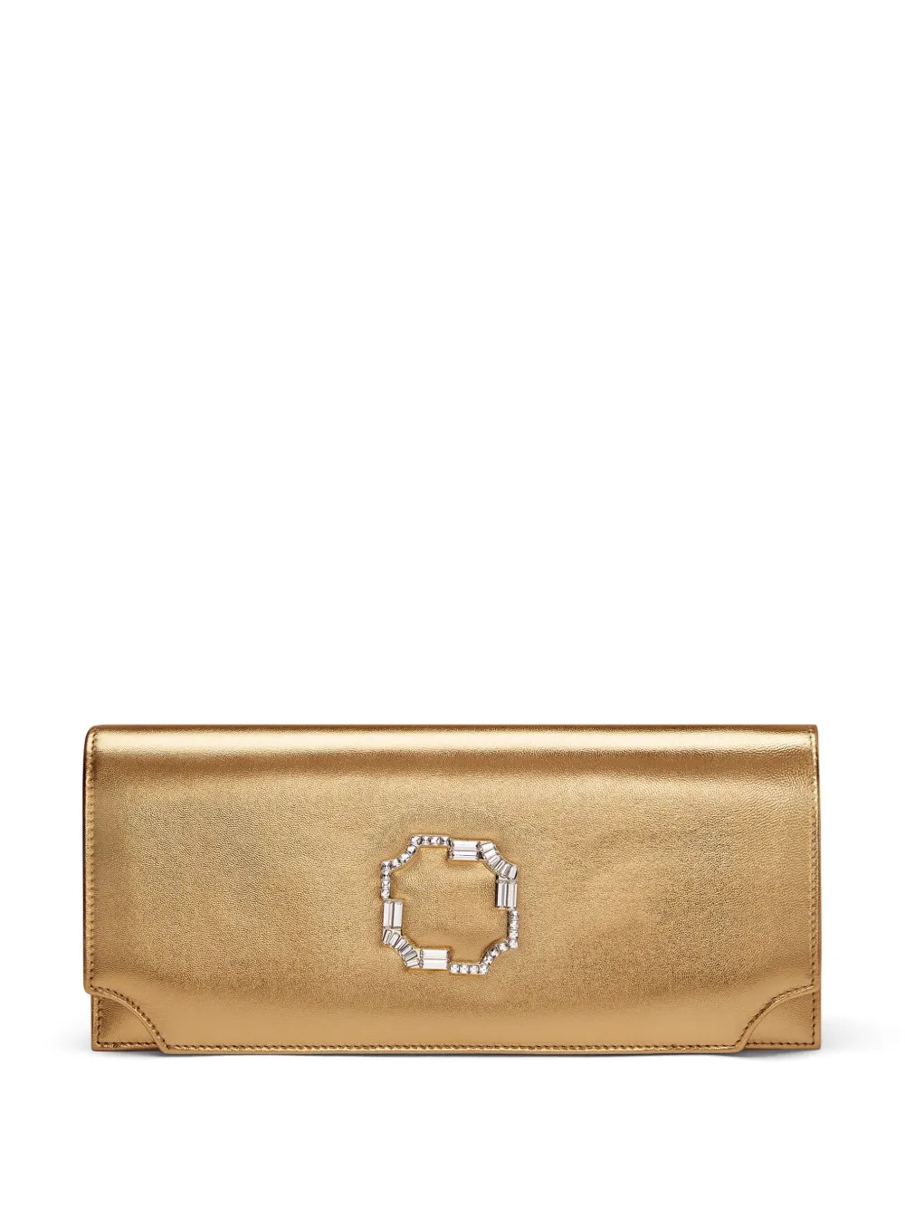 Vivien leather clutch bag | Farfetch Global