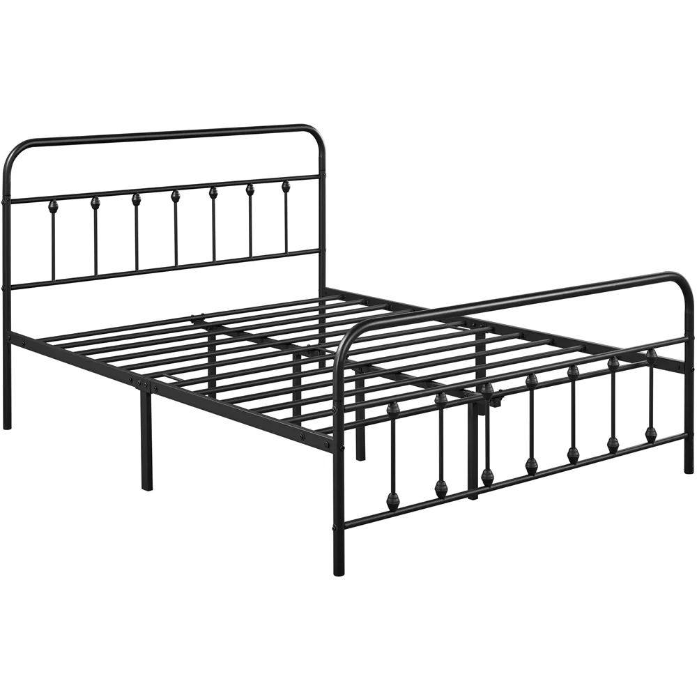 Yaheetech Classic Metal Bed Frames with High Headboard and Footboard for Children Boys Girls Kids... | Walmart (US)