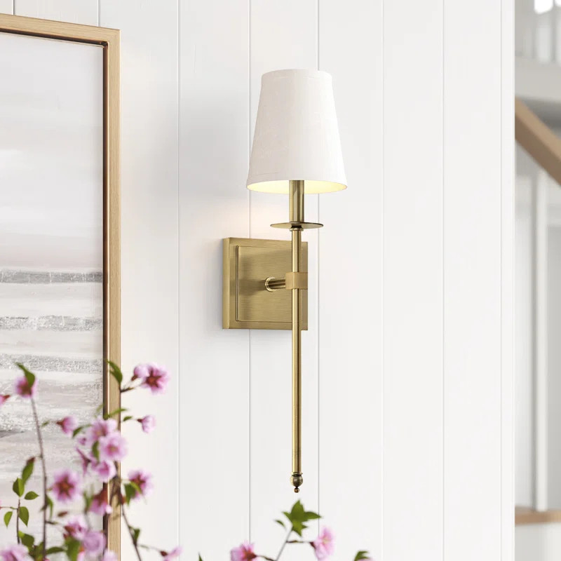 Barrett 1-Light Dimmable Wallchiere | Wayfair North America