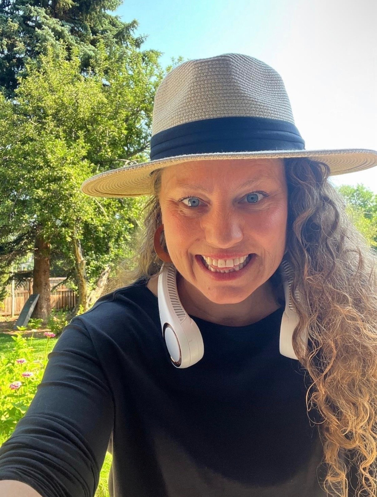 I spend so much time outside during the summer that anything that helps me stay cool is worth trying 🌿 This little neck fan is hands-free, lightweight, and makes those hot days in the garden so much more comfortable!

#LTKSeasonal #LTKHome #LTKSaleAlert