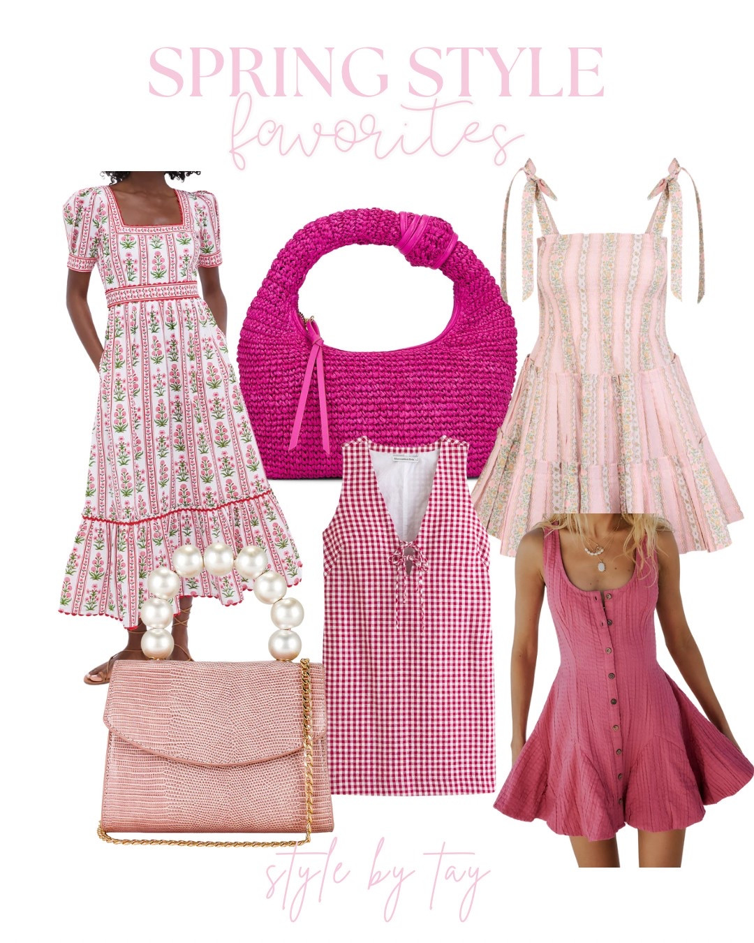 pink spring favorites 🌸

I size up to make these dresses bump friendly 

summer outfit, vacation outfit, date night outfit 

#LTKSeasonal #LTKStyleTip #LTKBump