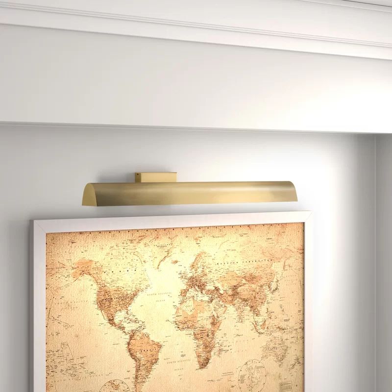 Traditional 1 - Light Wall Mounted Picture Light | Wayfair North America
