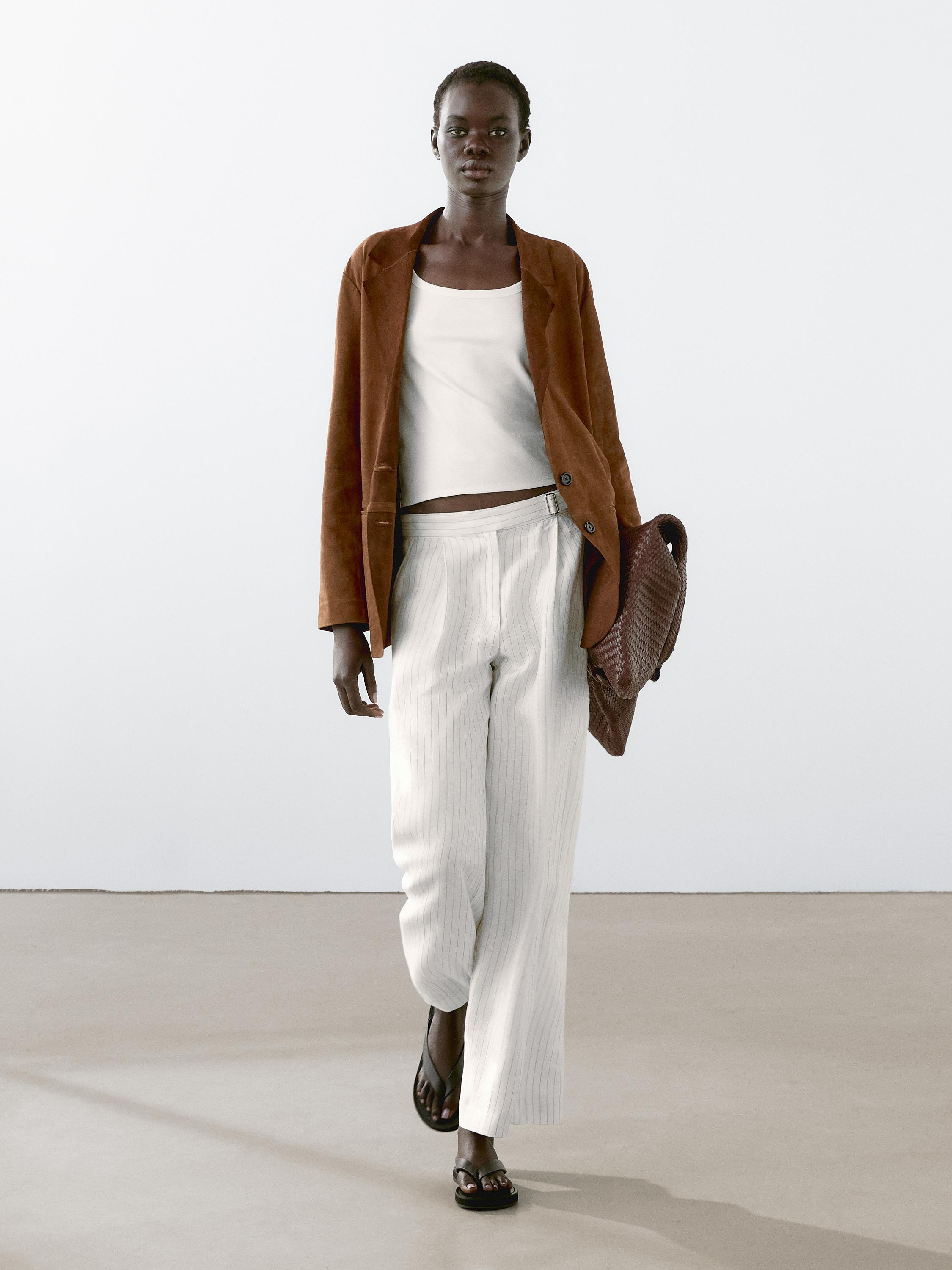 Stretch tank top | Massimo Dutti UK