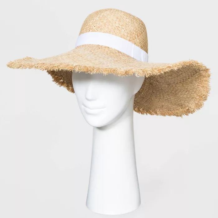Women's Dome Fringe Novelty Style Hats - A New Day™ Natural One Size | Target