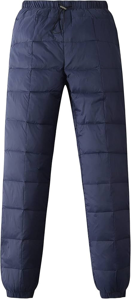 Gihuo Snow Pants Womens Winter Windproof Down Pants Warm Outdoor Ski Pants Padded Loose Ultraligh... | Amazon (US)