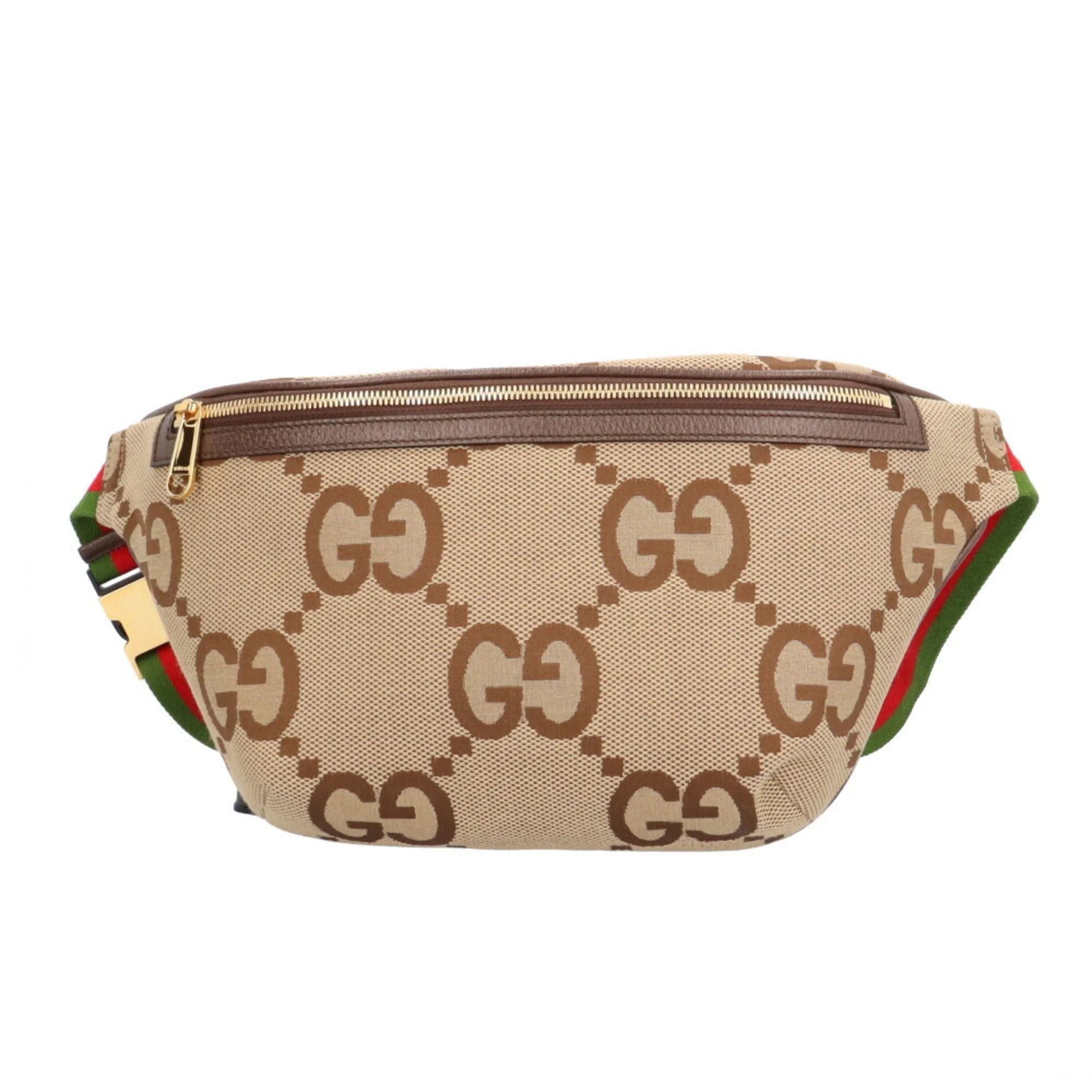 Pre-Owned Gucci Jumbo BB GG Canvas Body Bag 696031 486628 Beige Men's GUCCI (Good) | Walmart (US)