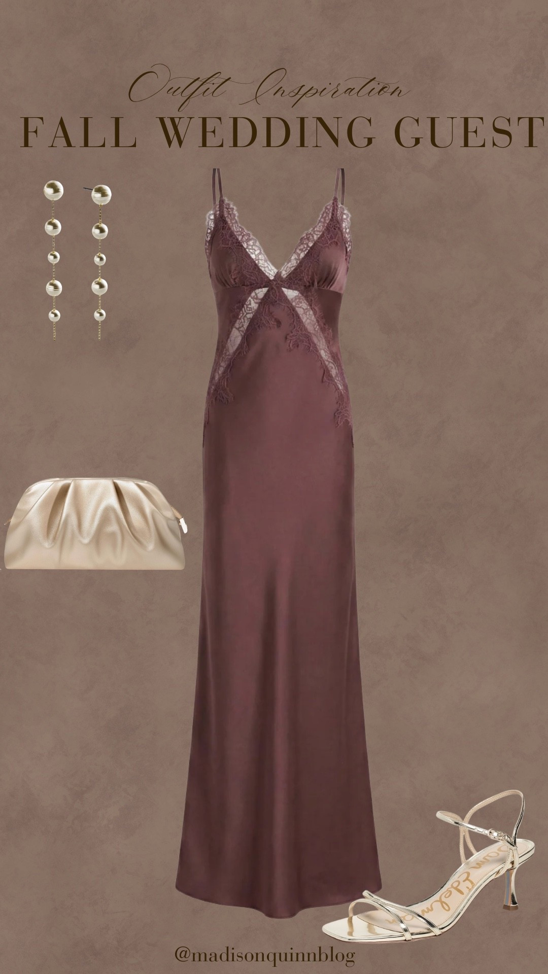 Loving this outfit idea for a fall wedding! 

Fall wedding guest satin dress maxi dress gold accents fall fashion

#LTKSeasonal #LTKgrwm #LTKWedding