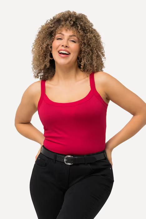 Essential Spaghetti Strap Cami | Ulla Popken - US