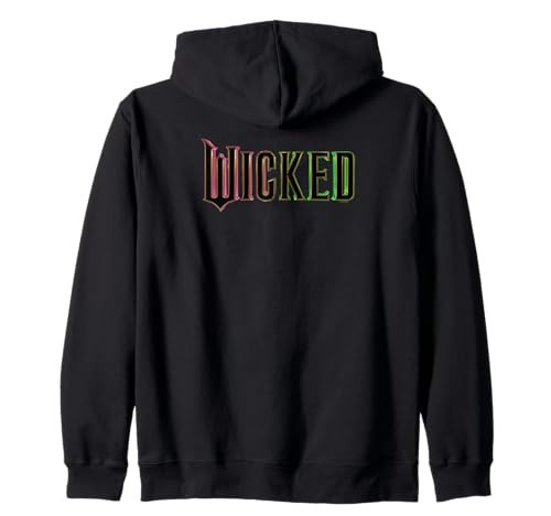 Wicked Pink And Green Logo Zip Hoodie | Amazon (US)