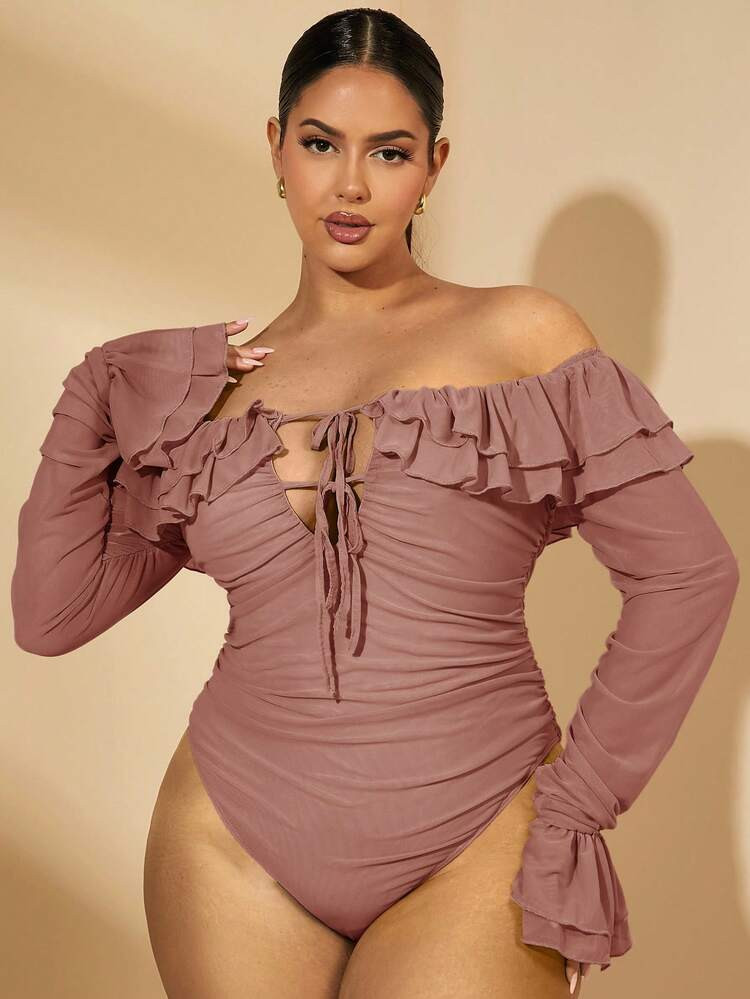 Sourced fromSHEIN BAE CURVESold by and Ships from SHEINTo report this seller and/or product | SHEIN