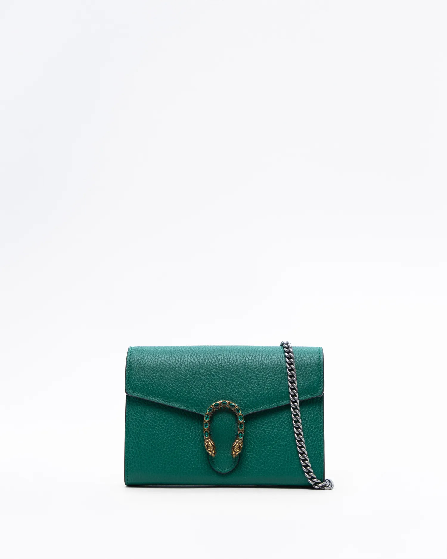 Leather Dionysus Wallet on Chain | Vivrelle