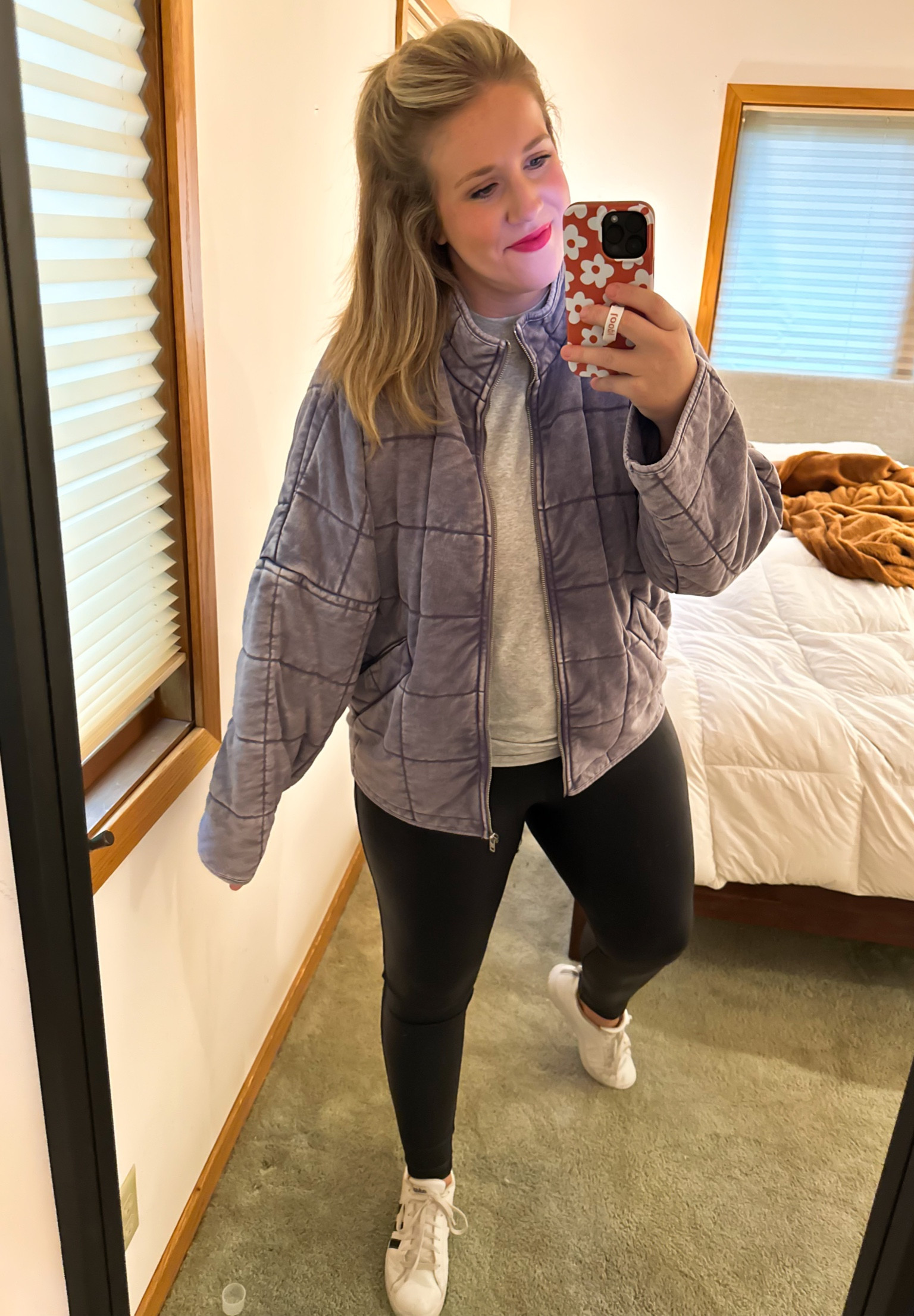 Quilted Free people dupe jacket on major sale today! 🥳 fits oversized - so I sized down to a Large from an XL! Fab quality!

Women’s fall fashion | Mom style | Free People Dupe

#LTKsalealert #LTKstyletip #LTKfindsunder50