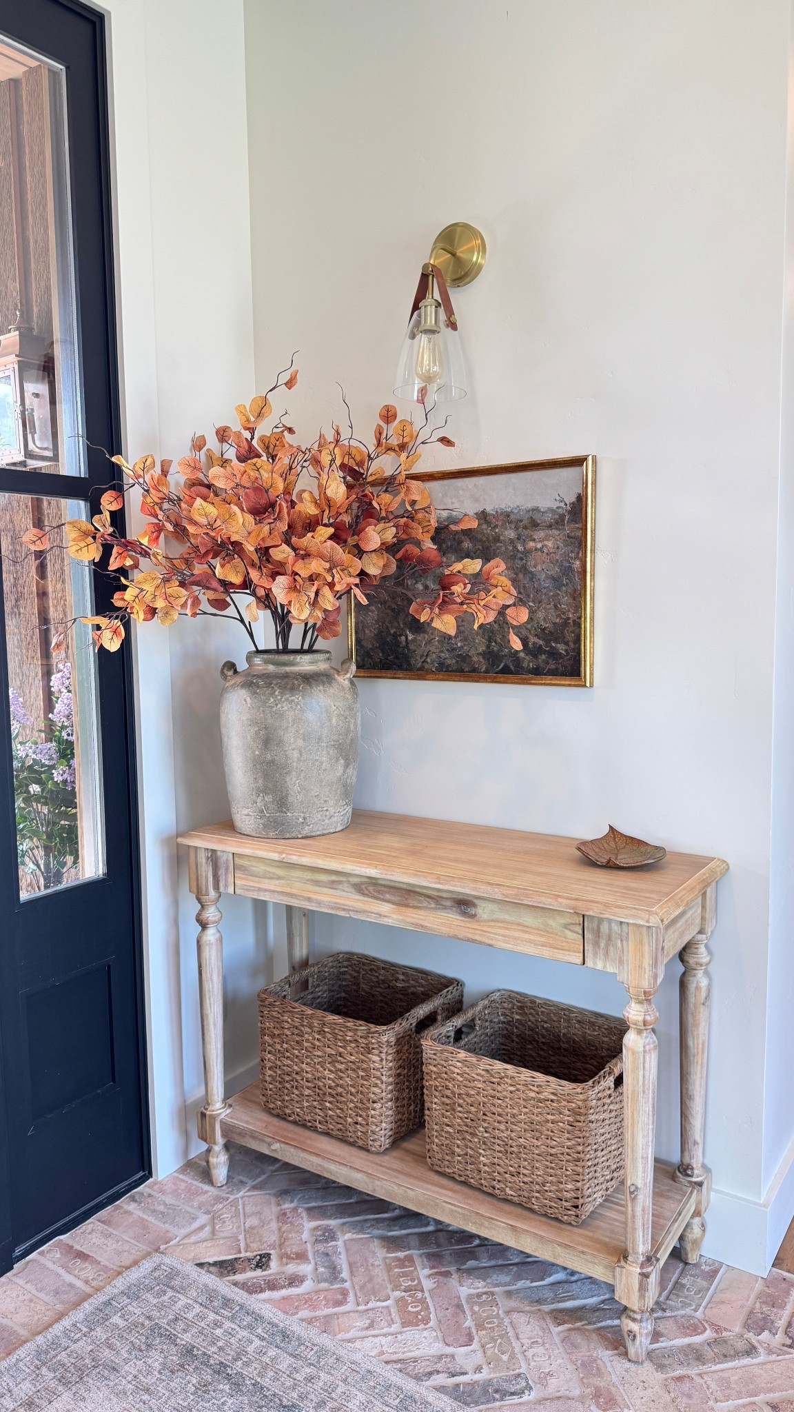New fall stems in our entryway!! They are on sale right nos for 40% off!!!.

Fall decor, fall entryway, fall home, cozy home, fall refresh, autumn home, autumn decor, autumn refreshh

#LTKHome #LTKSeasonal #LTKSaleAlert
