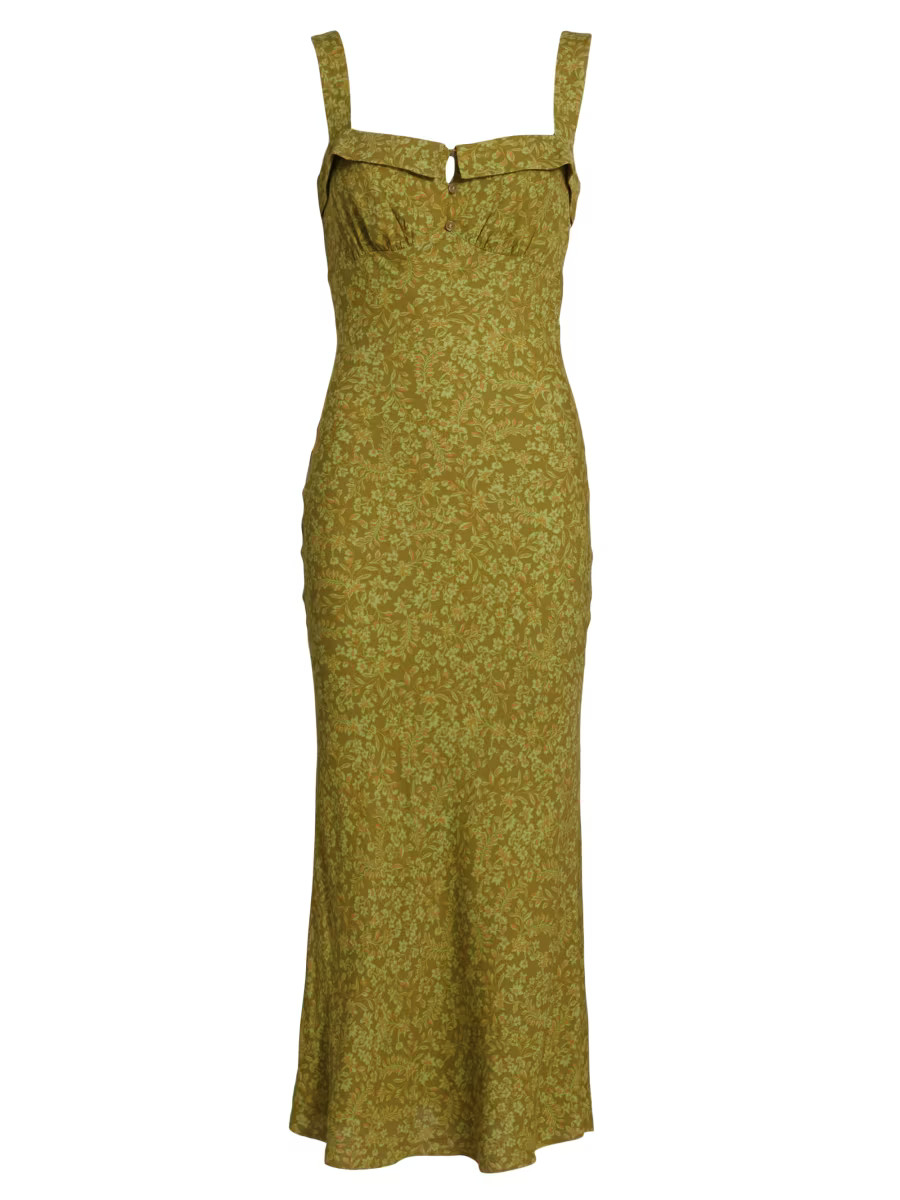 Tancy Floral Midi-Dress | Saks Fifth Avenue