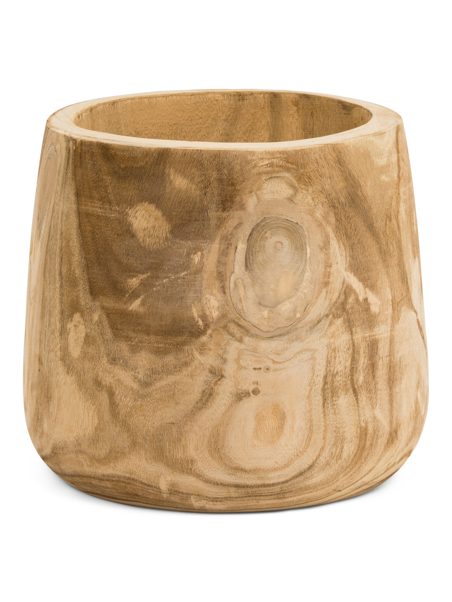 11.5x12 Brea Solid Wooden Vase | TJ Maxx