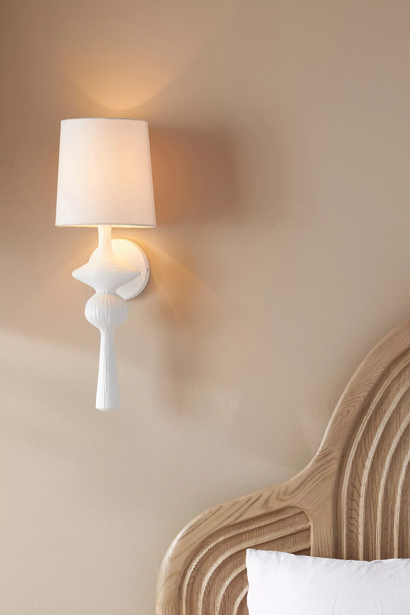 Linen Totem Sconce | Anthropologie (US)