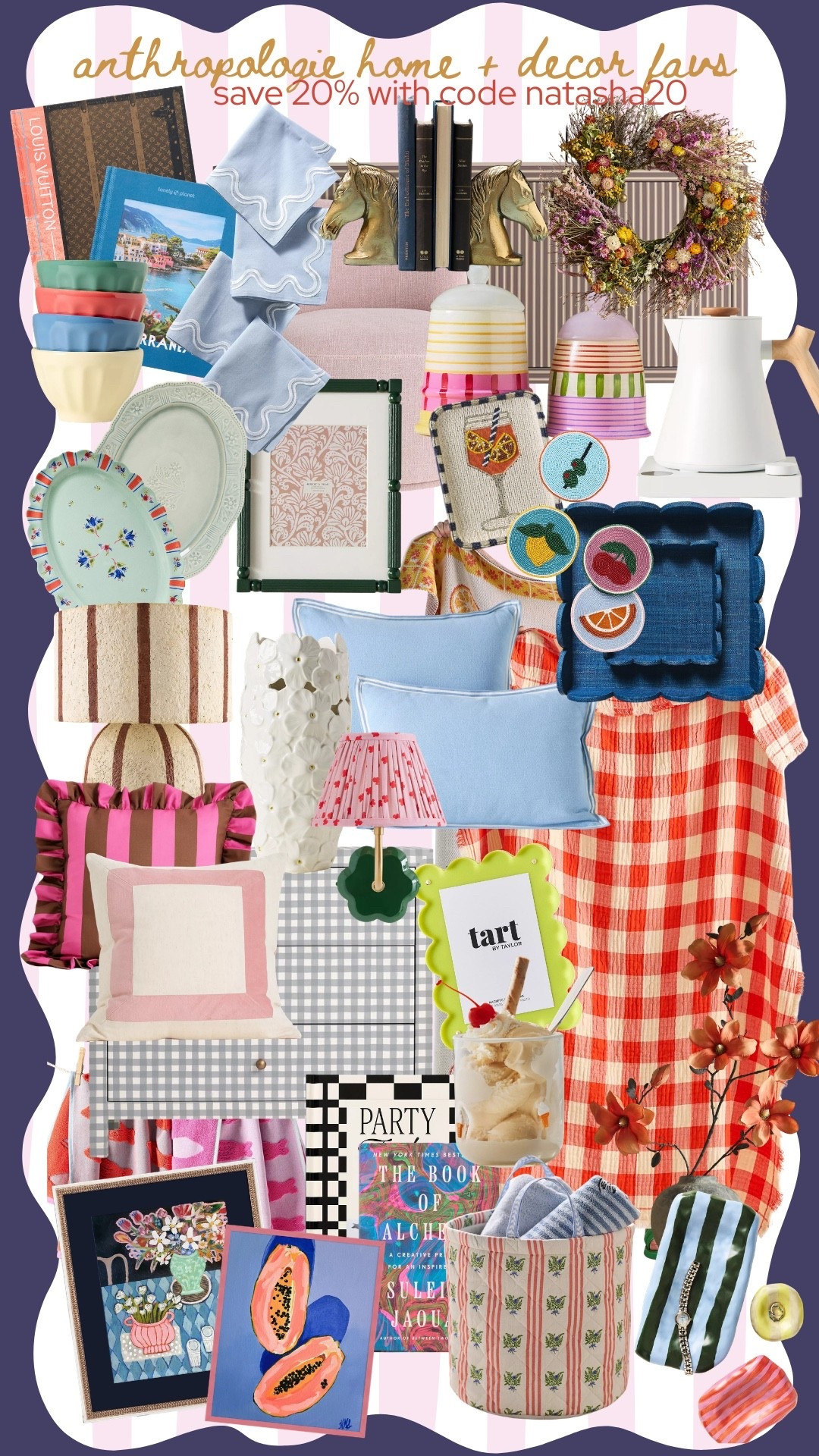 Anthropologie home & decor | save 20% with code NATASHA20 

#LTKSeasonal #LTKHome