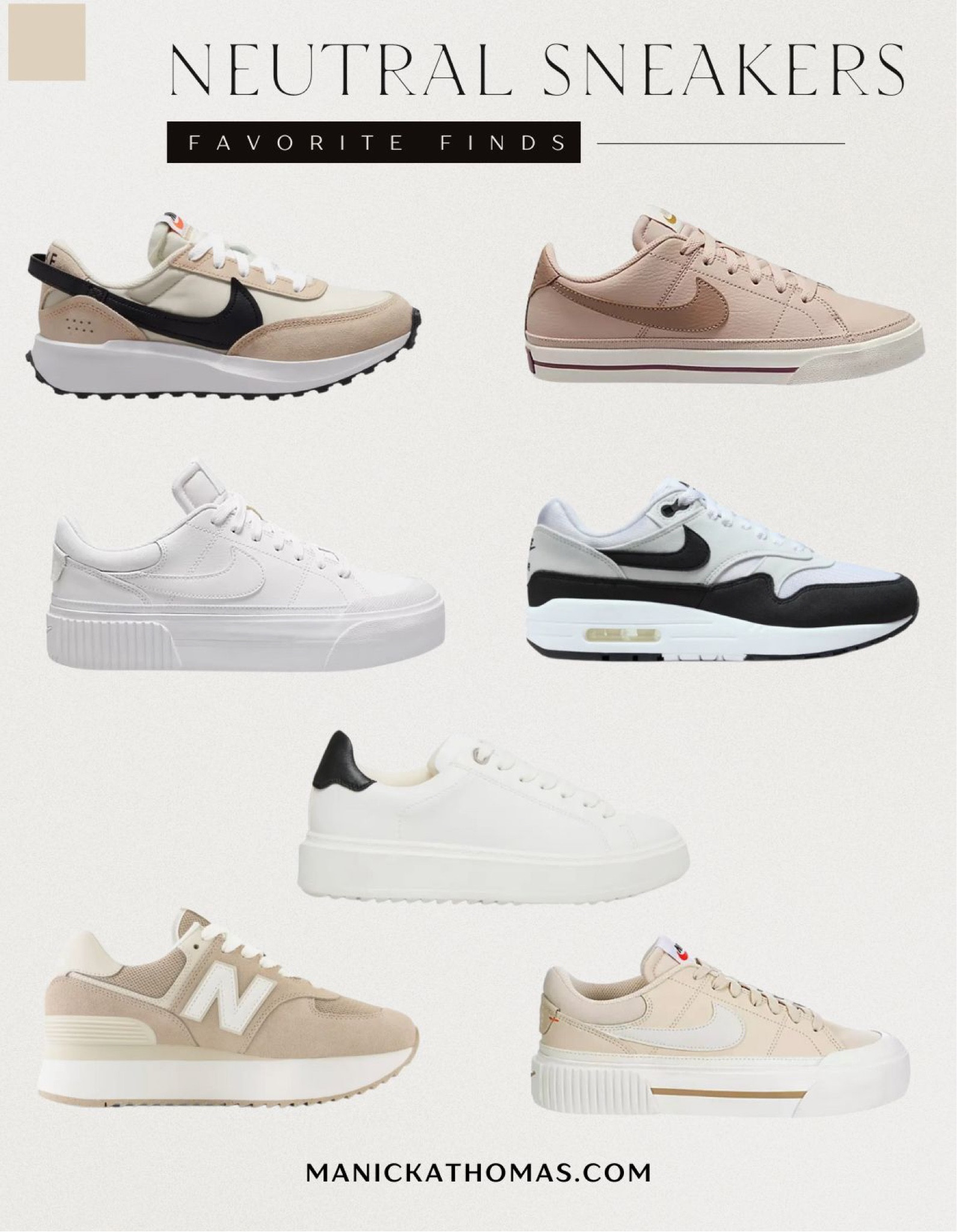 Neutral sneakers 

#LTKshoecrush #LTKfitness #LTKstyletip