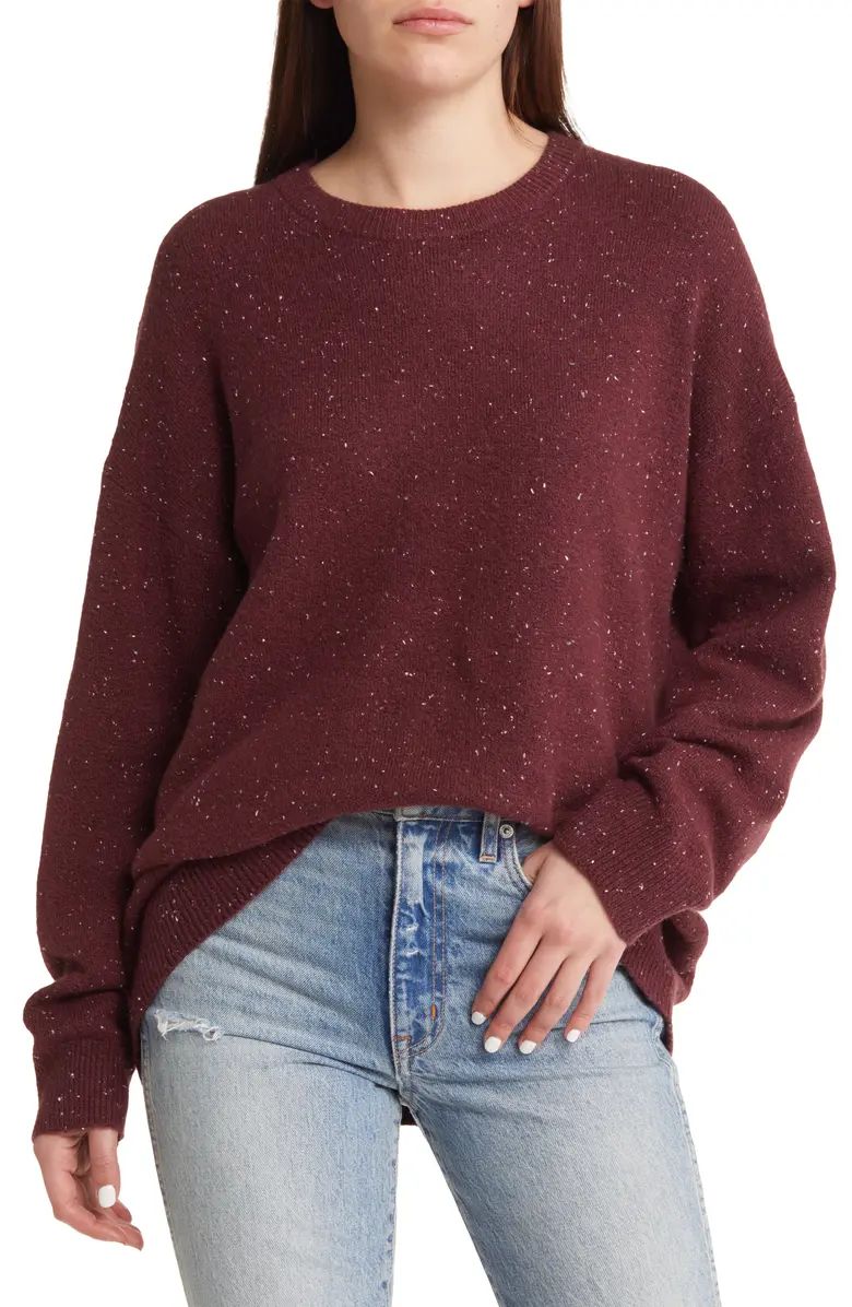 Speckled Relaxed Fit Sweater | Nordstrom