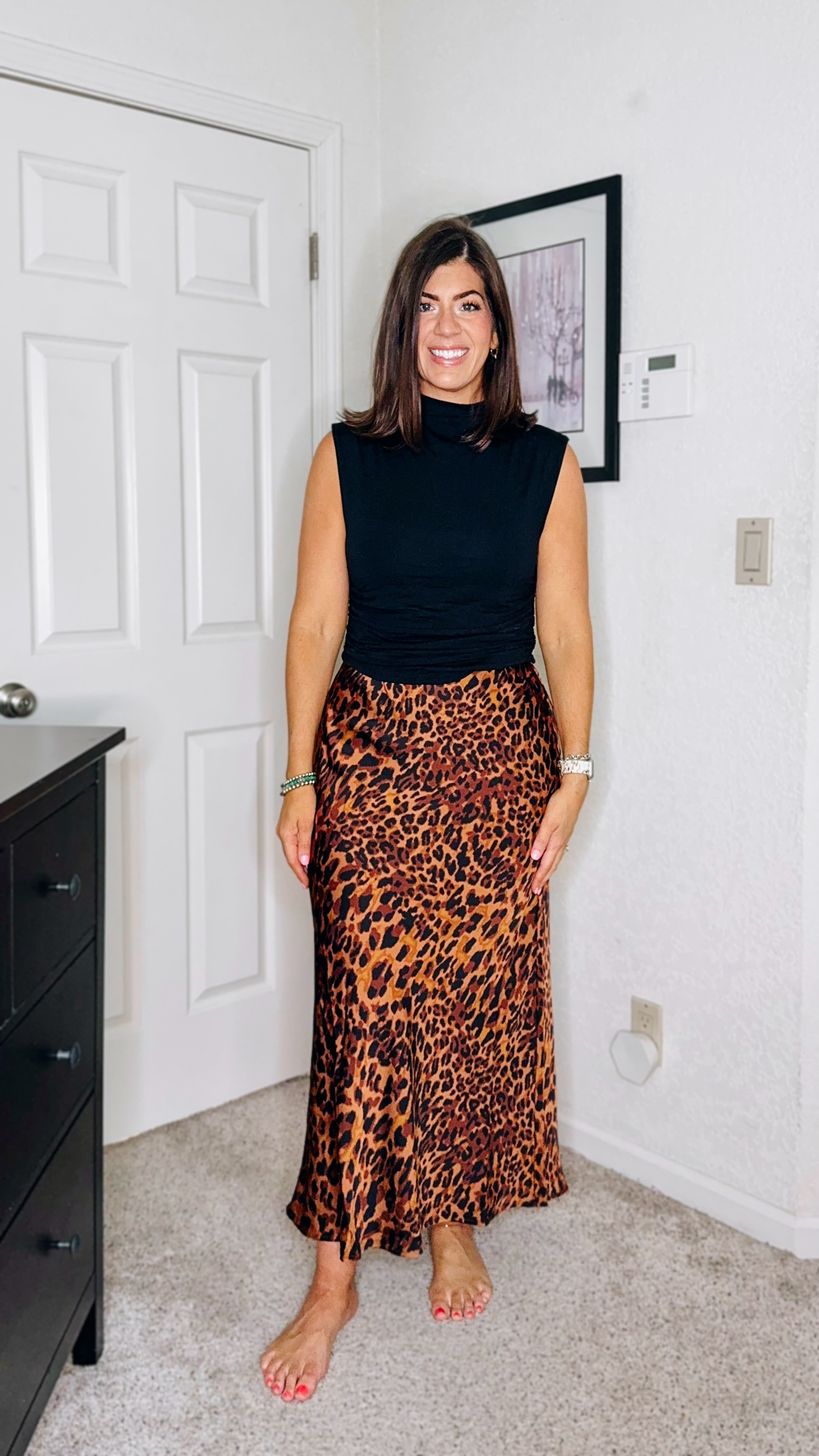 Target try on  
In a small in the mock neck and a medium
In the leopard print skirt
Affordable workwear/ work outfits, business casual 

#LTKMidsize #LTKFindsUnder50 #LTKWorkwear