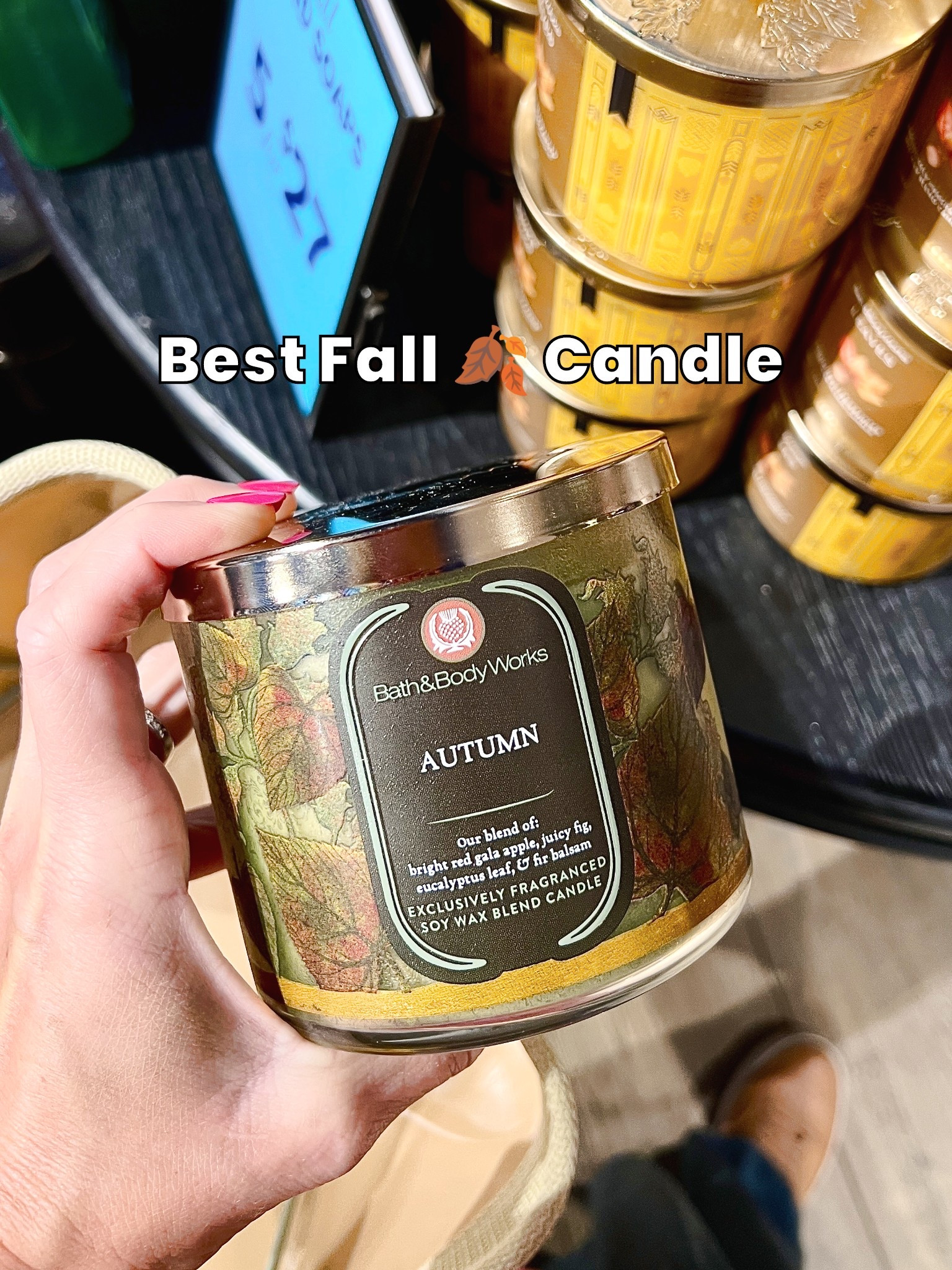 🏡 🕯️ 🍂 get your home FALL ready with my favorite candle & scents from bath & body works 
🧡 autumn 
🧡 leaves
🧡 salted amber & vetiver 

#LTKHome #LTKSeasonal #LTKFindsUnder50