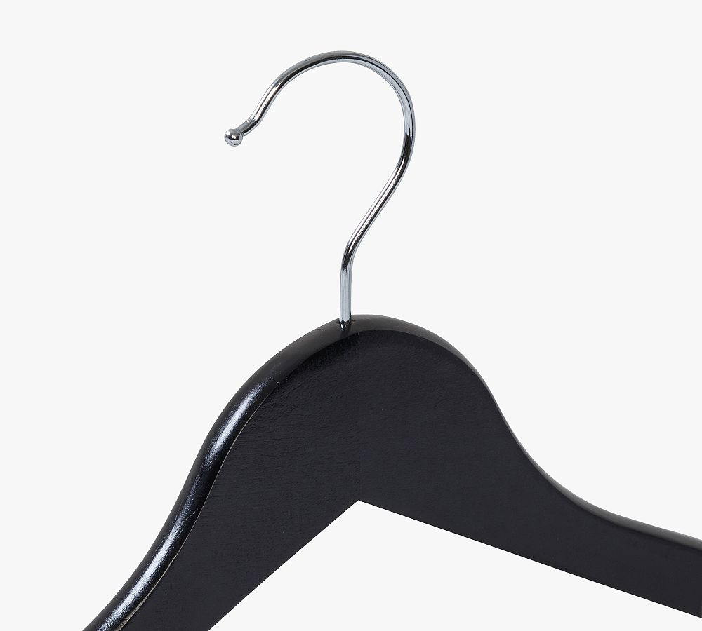 Wooden Hangers - Set of 24 | Pottery Barn (US)