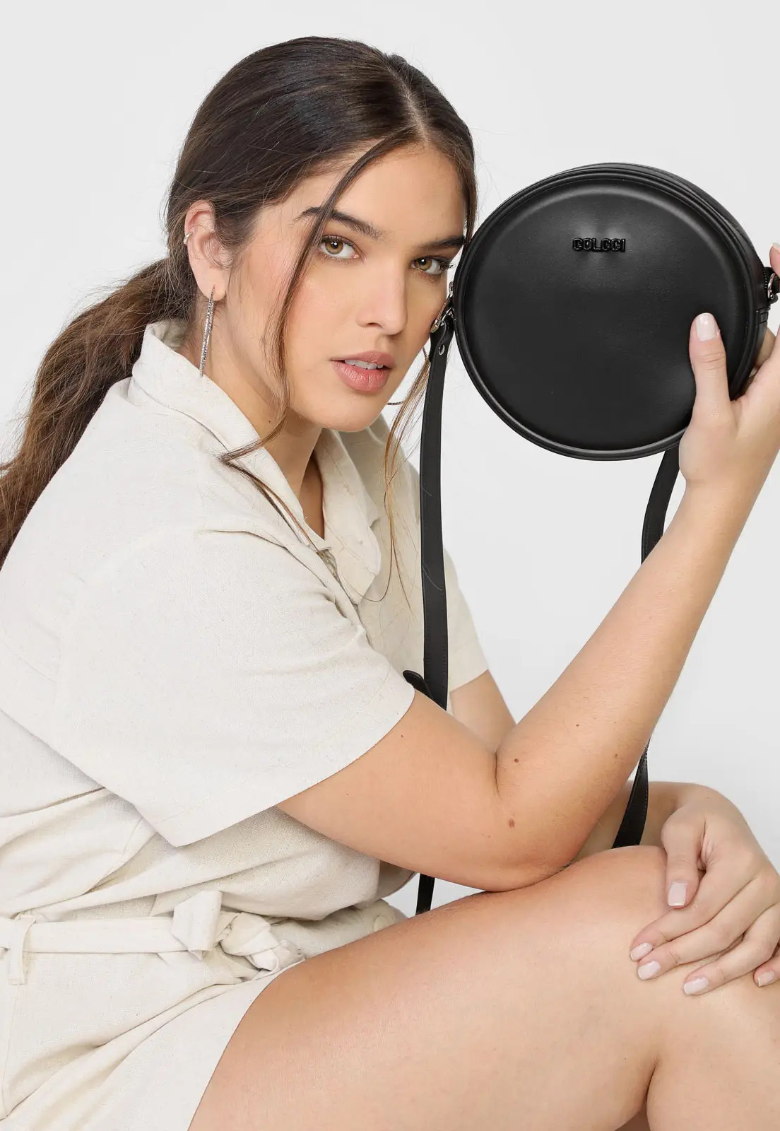 Bolsa Colcci Redonda Preta | Dafiti (BR)