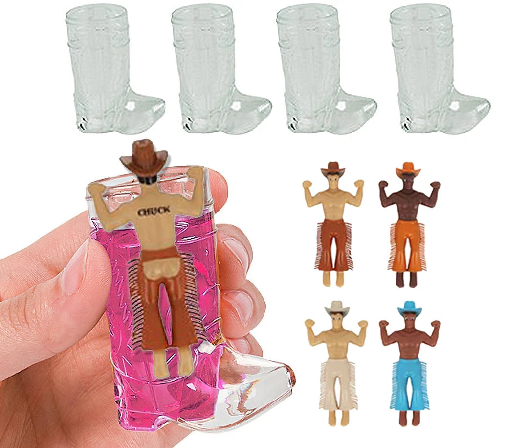 Country Western Shot Glass Cowgirl Shot Glass Plastic Boot Shaped Shot Glass Party Drinks Bach Pa... | Etsy (US)