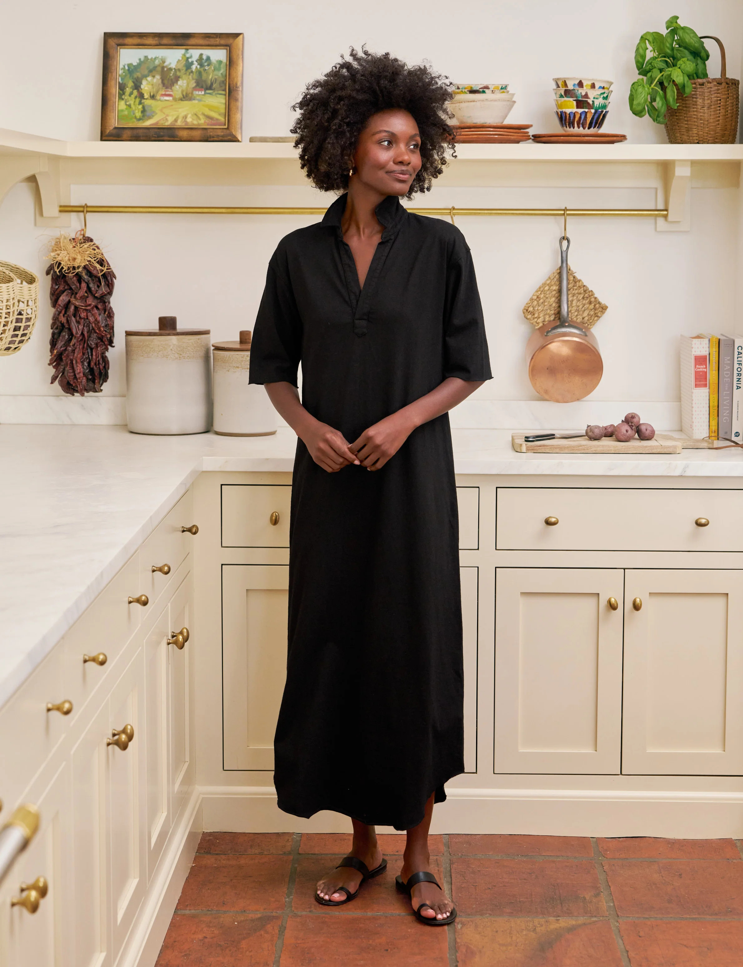 EMMA Black, Heritage Jersey | Frank & Eileen