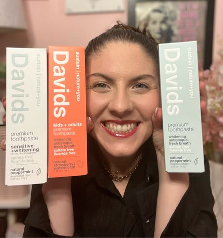 Shop this brand of toothpaste here! David’s Naturals was kind enough to gift me their toothpaste!#TheBanannieDiaries #GiftedProducts