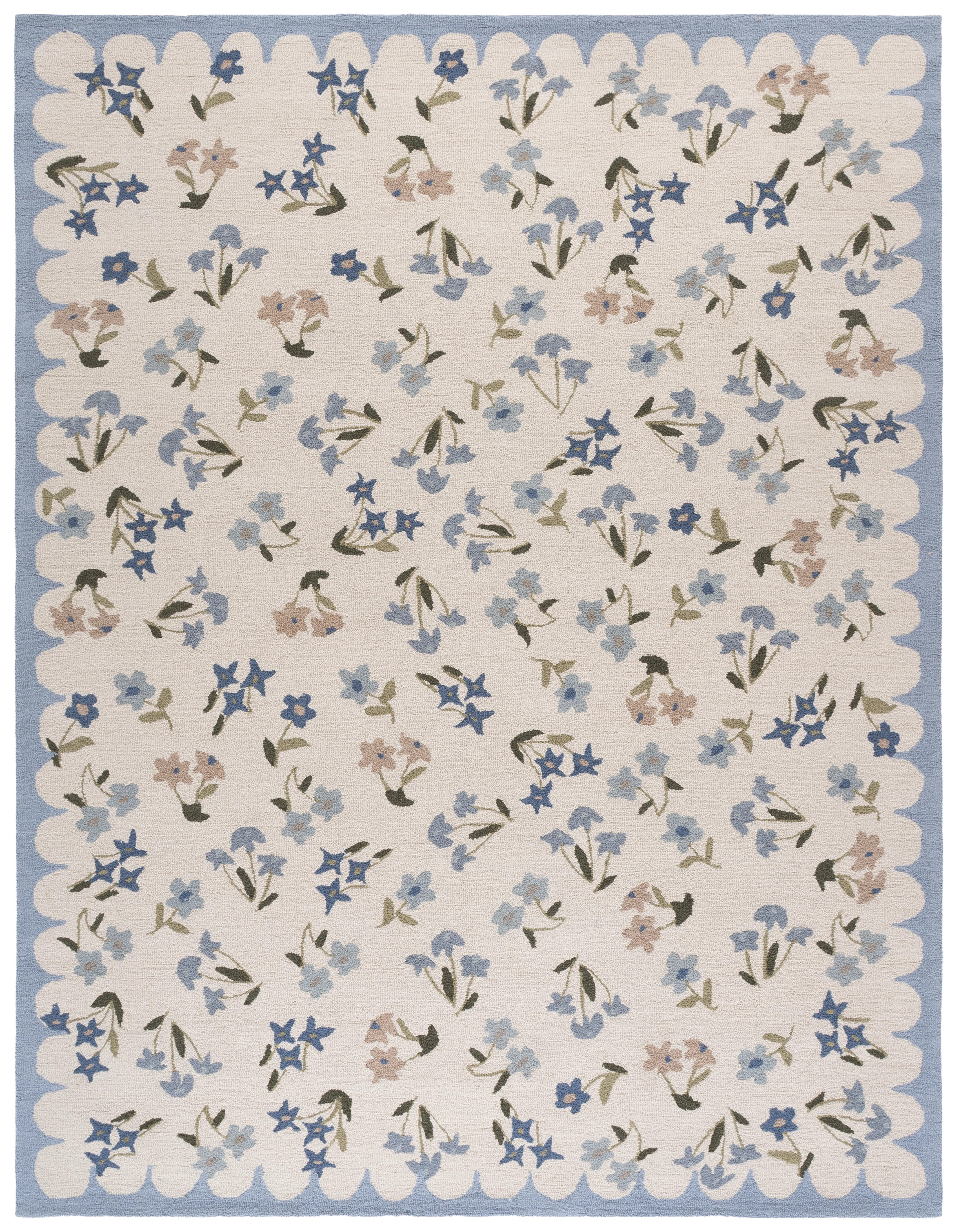 Birch Lane\u2122 Martha Stewart Hand Tufted Wool, Cotton Floral Outdoor Rug | Wayfair | Wayfair North America
