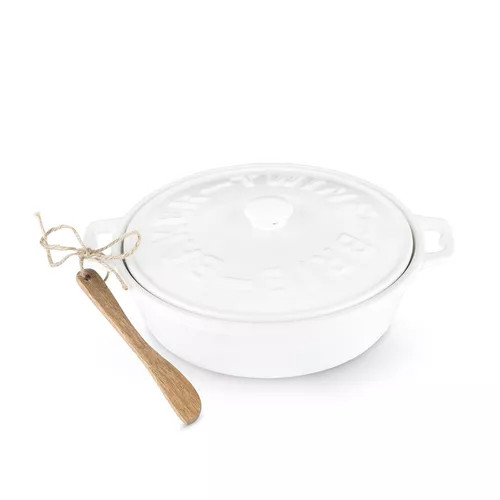 Twine Living Co. Brie Baker with Acacia Spreader | Sur La Table