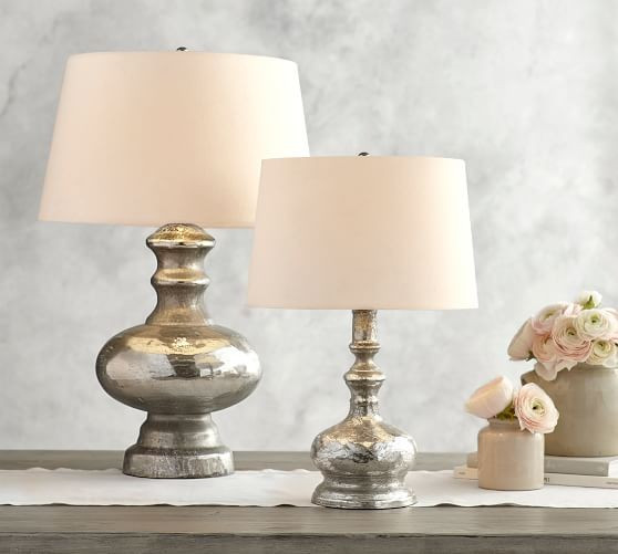 Mercury Glass Table Lamp Base | Pottery Barn (US)