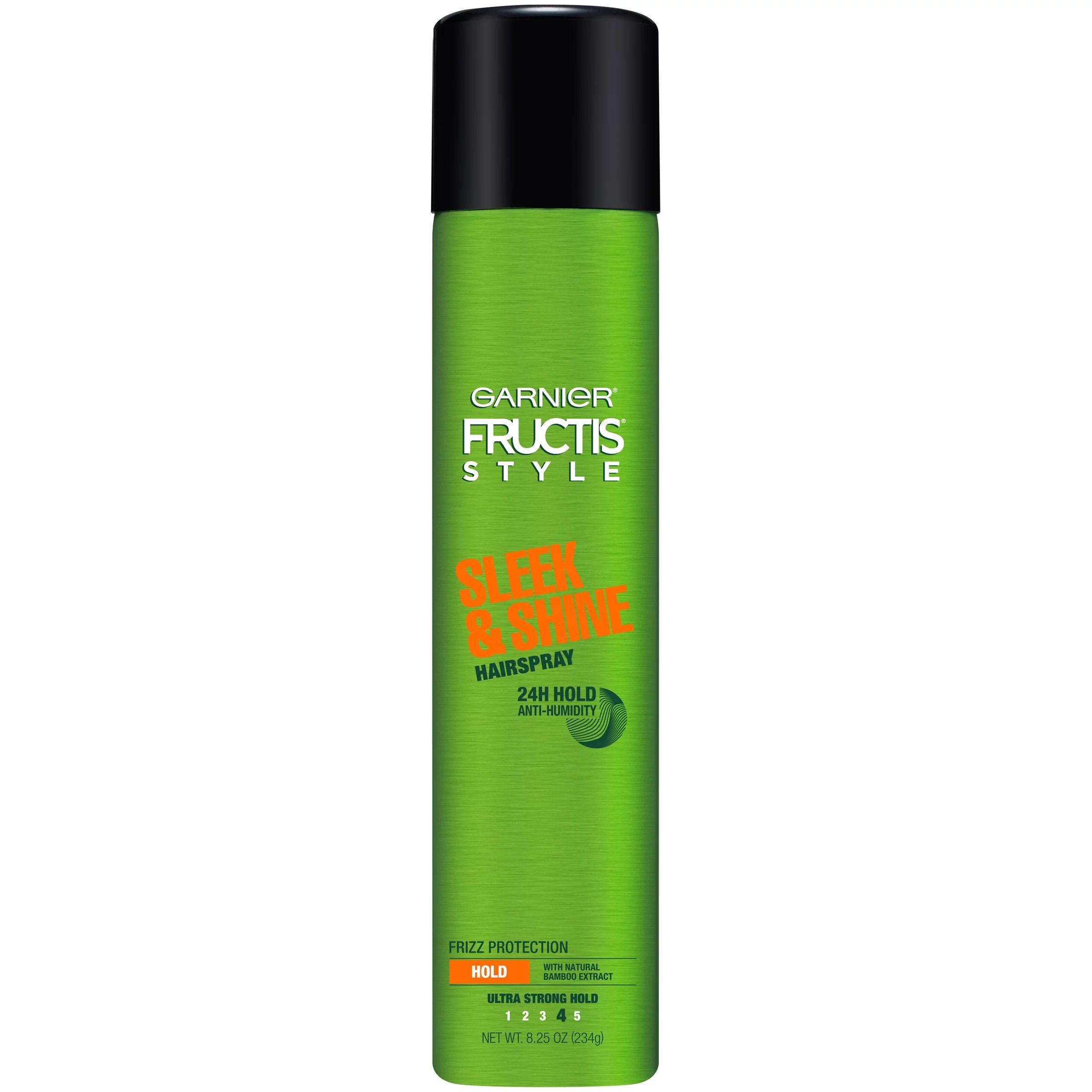 Garnier Fructis Style Sleek & Shine Anti-Humidity Hairspray, Ultra Strong Hold, 8.25 oz | Walmart (US)