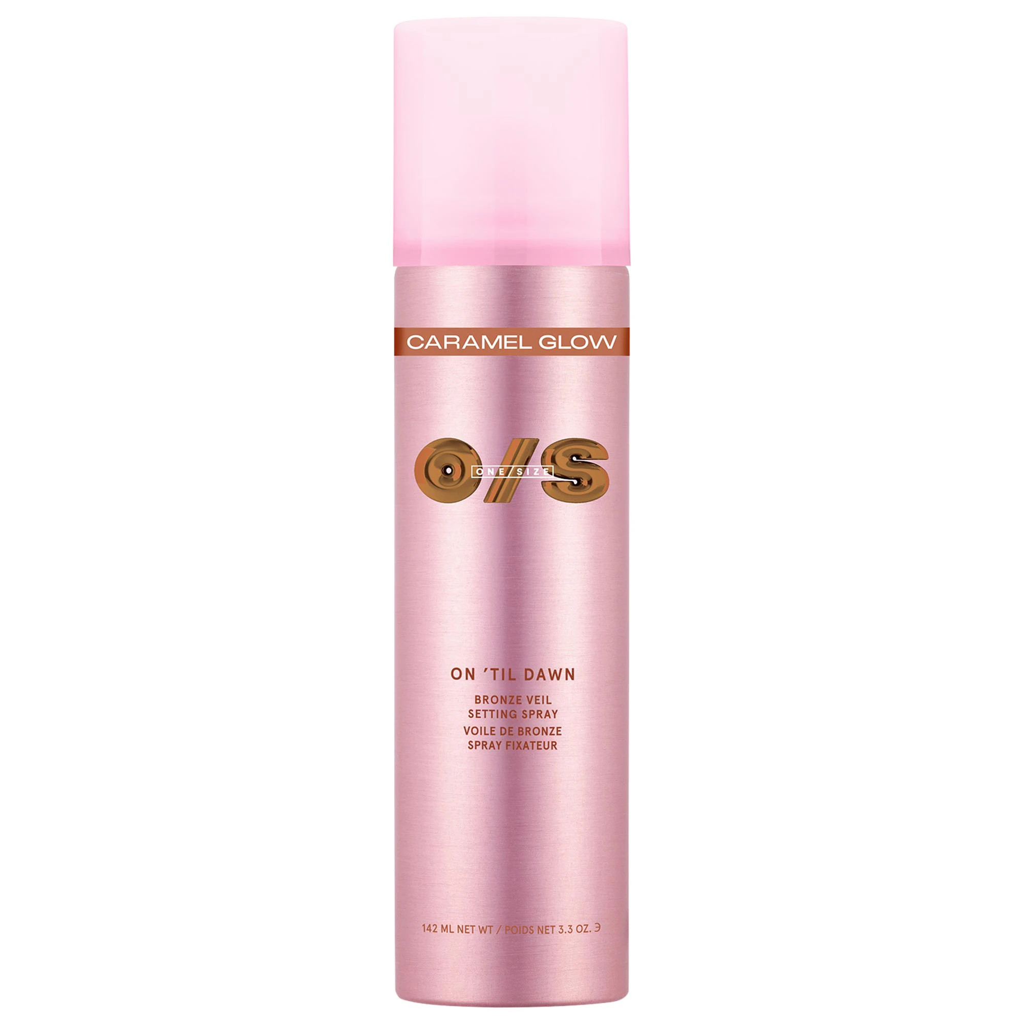ONE/SIZE by Patrick Starrr On 'Til Dawn Bronze Veil Waterproof Setting Spray Caramel Glow 3.3oz/142ml | Sephora (US)