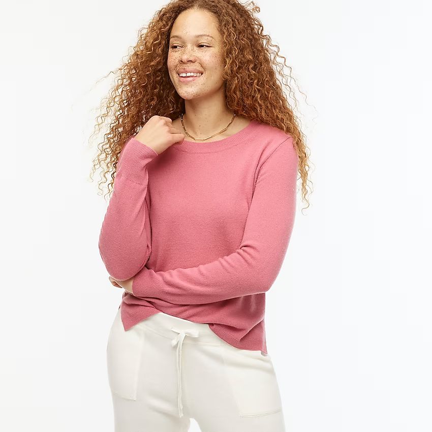 Cashmere crewneck sweater | J.Crew US