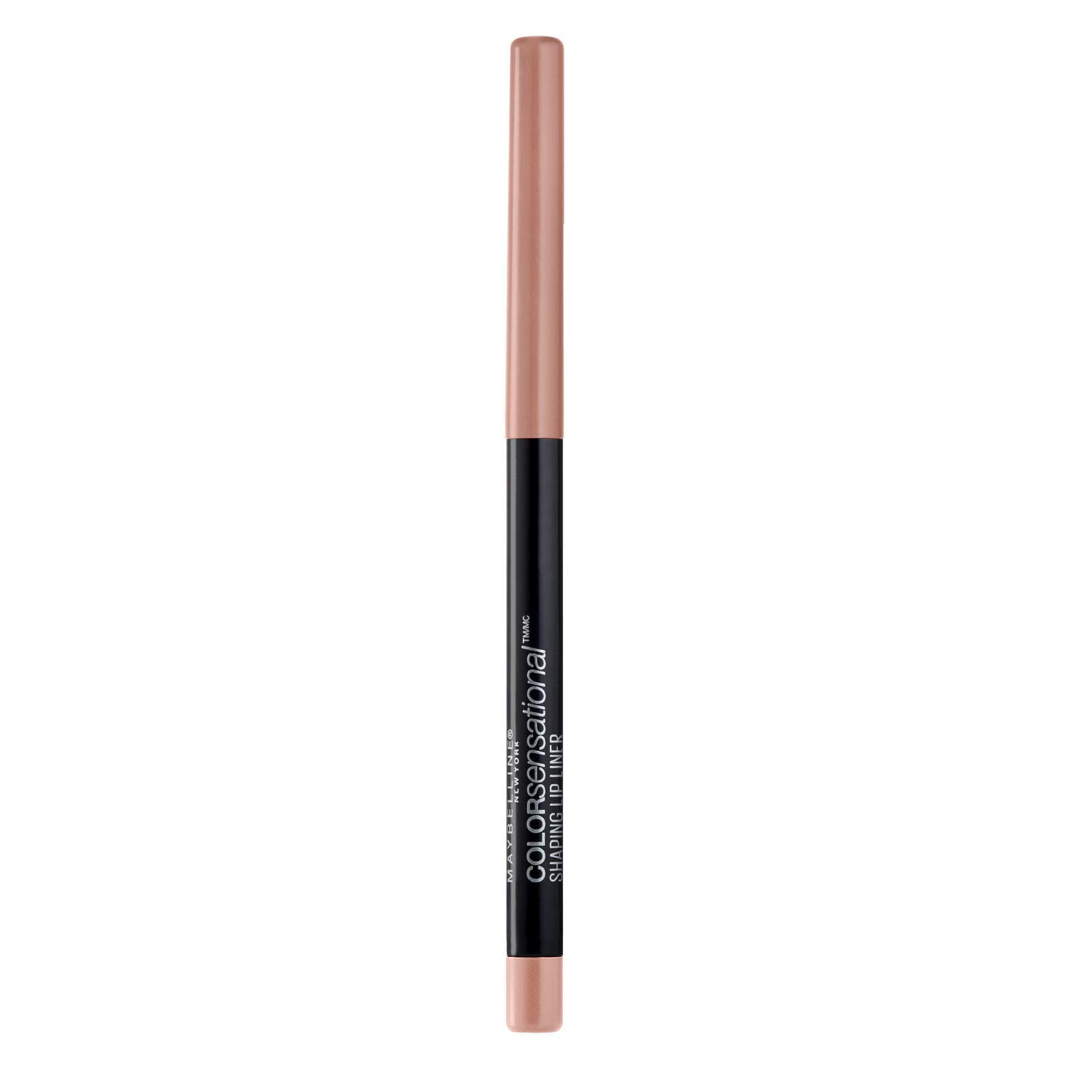 Maybelline Color Sensational Shaping Lip Liner with Self-Sharpening Tip, Nude Whisper, Nude, 1 Co... | Amazon (US)