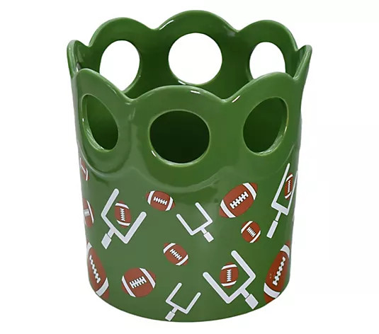 Temp-tations Seasonal 3-qt Countertop Storage Crock | QVC