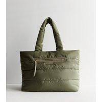 Green Padded Tote Bag New Look | New Look (UK)