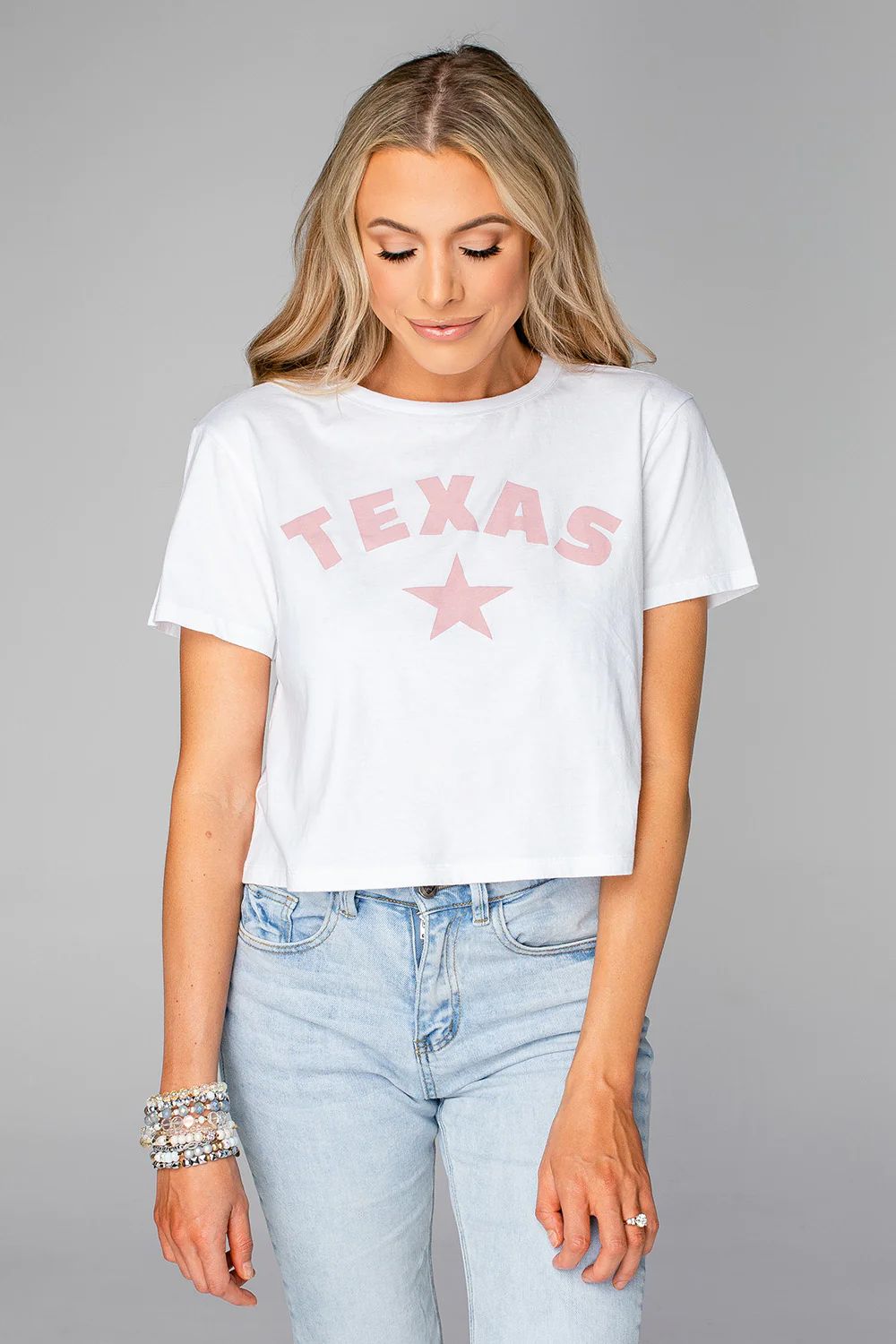 Marcus Cropped Graphic Tee - Texas Star | BuddyLove