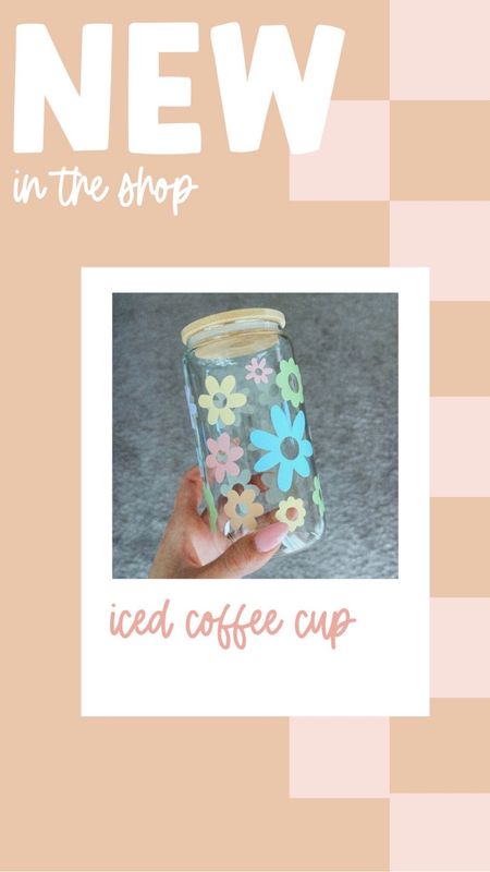 I love this daisy print iced coffee cup for spring! 

#LTKFind #LTKhome #LTKSeasonal