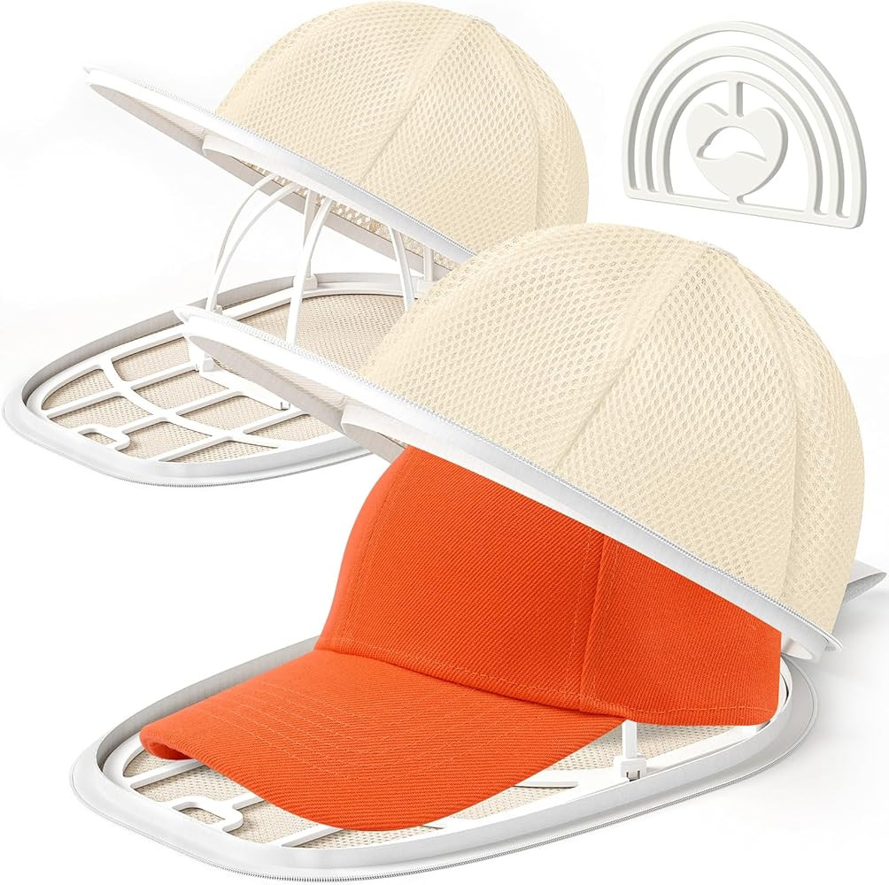 Coopahce Hat Washer for Washing Machine, Hats Cleaner for Baseball Caps, Hat Washing Cage Cap Was... | Amazon (US)