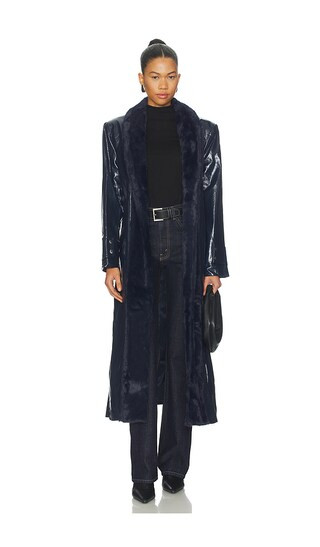 Max Coat in Ink | Revolve Clothing (Global)