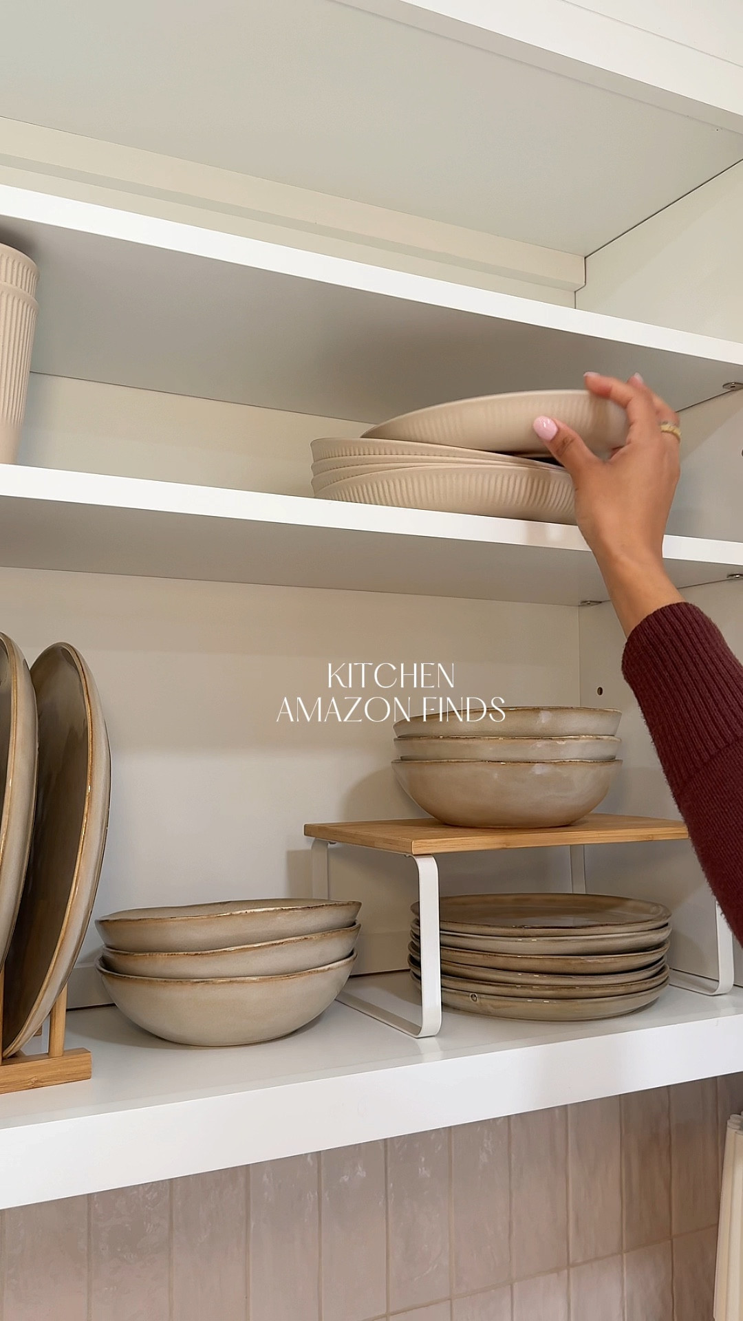 Amazon kitchen organization pt 2🤍

#LTKHome