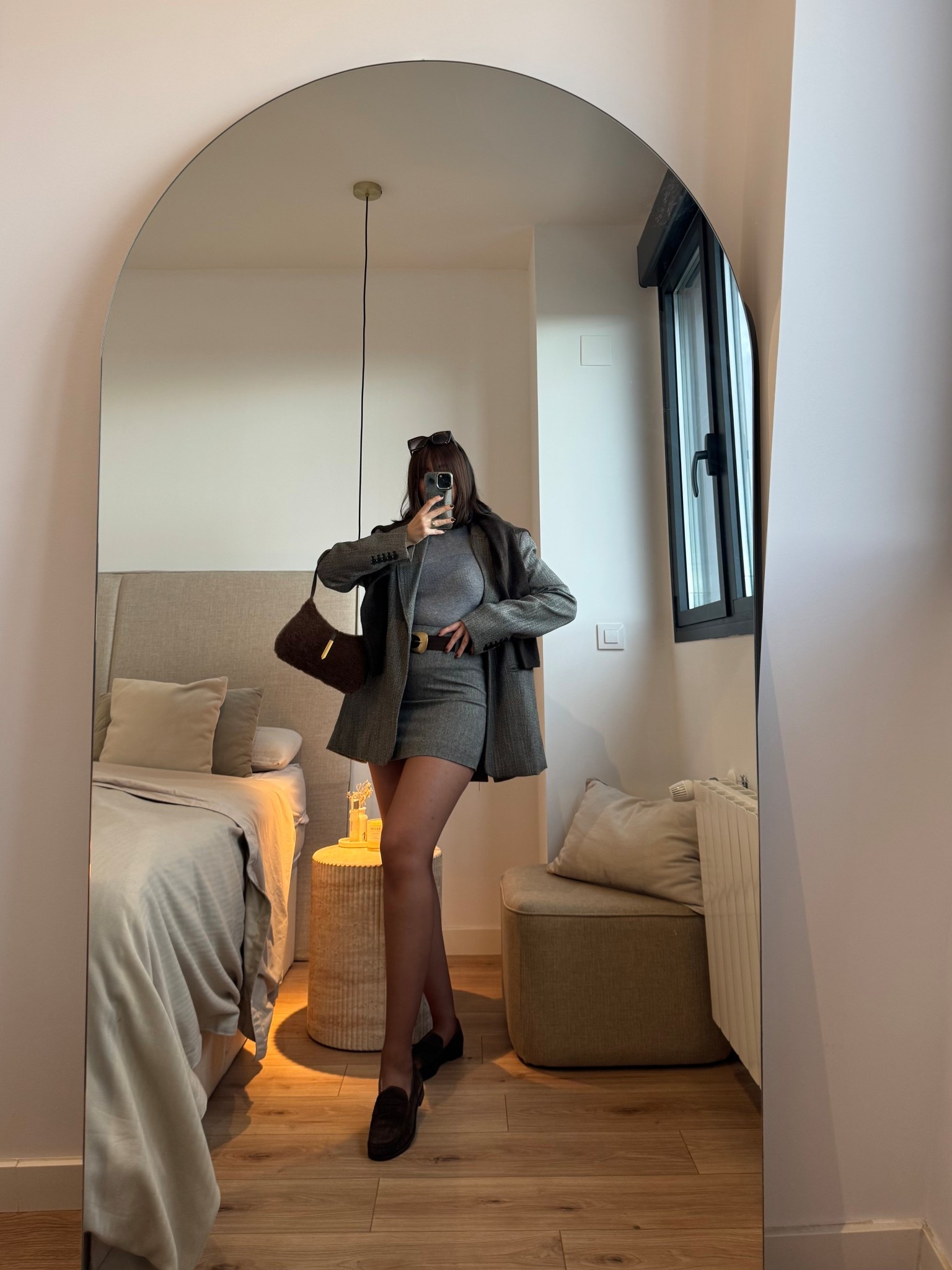 Gris + marrón chocolate 🤍 #lucilooks

#LTKeurope #LTKespana #LTKautumn